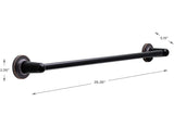 Astra Oil Rubbed Bronze Towel Bar