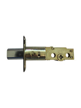 Metal lock mechanism on a white background