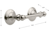 Delta Pri63 Satin nickel towel ring 1