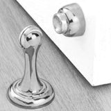 Magnetic door holder installed on floor