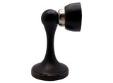Dark Oil Rubbed Bronze Finish Magnetic Door holder and stopper vertical view