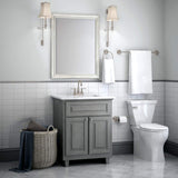 Pirouette Satin Nickel Bathroom Accessory
