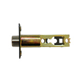 Dark Oil Rubbed Bronze Entry Door Latch for Kwikset Door Handles with mortised plate