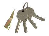 Kwikset smartkey rekey with 4 keys