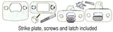 lock parts on a white background