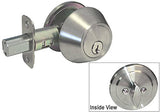 Brushed Nickel Singe Deadbolt