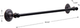 Delta il Rubbed Bronze 24" towel Bar