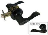 Matte Black Entrance Door Lever  - 838