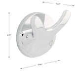 Franklin Brass Astra Robe Hook  Polished Chrome