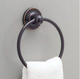 Franklin brass astra towel ring in oil rubbed bronze