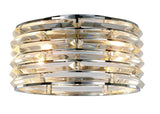 two light crystal ceiling light 
