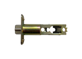A satin nickel door latch replacement part with a metal finish.
