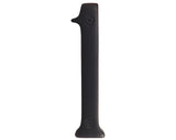 3" Oil Rubbed Bronze metal Number 1