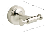 Franklin Brass Voisin Satin Nickel Robe Hook