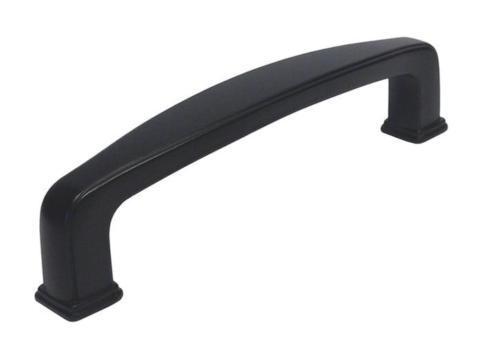 Black metal kitchen cabinet pull handle 3.5 inch