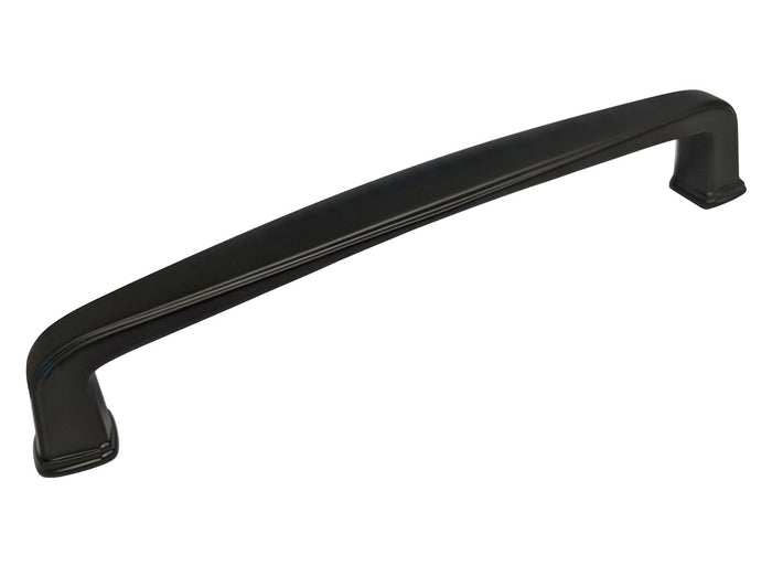 5 inch Black metal kitchen cabinet pull handle.