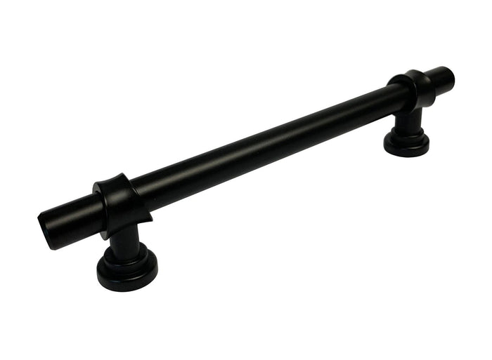 5 inch Black metal cabinet pull handle 