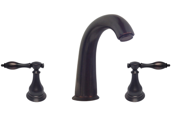 Oil Rubbed Bronze Finish Widespread 6