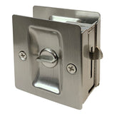 Privacy Satin Nickel Pocket Door Pull