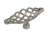 Satin Nickel Bird Cage Knobs