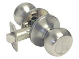 Passage Satin Nickel Finish Door Knob 
