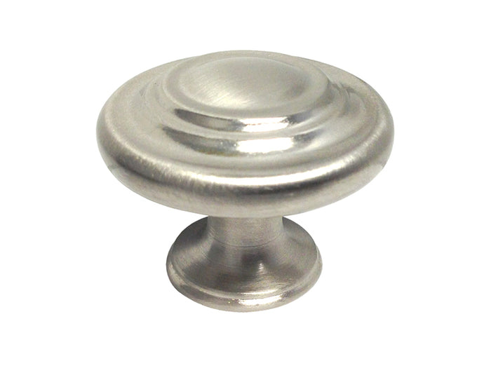 Satin nickel roung ring knob